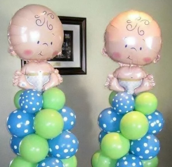 decoracion-con-globos-baby